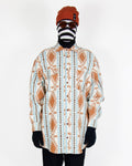 Calvin Button Up - Ivory Flannel