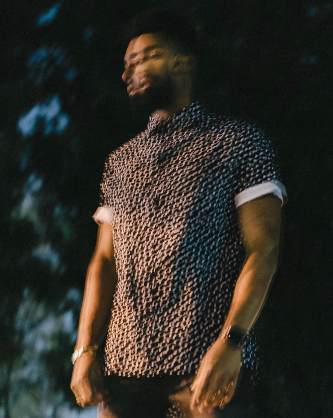 Zachary Button Up - Dots