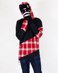 Jo Hoodie - Red Flannel