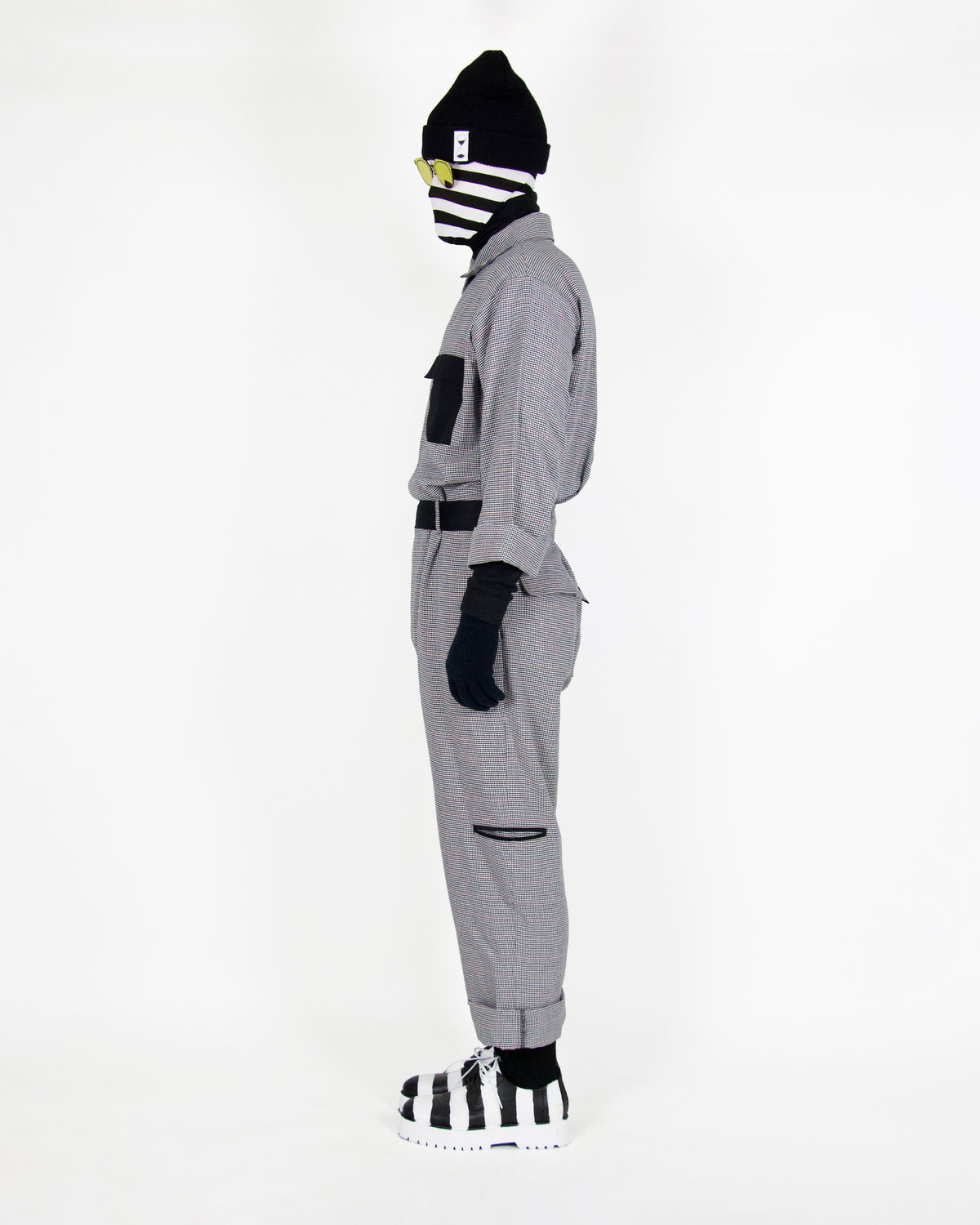 Armstrong Jumpsuit - Houndstooth