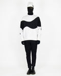 Pan Sweatshirt - White and Black